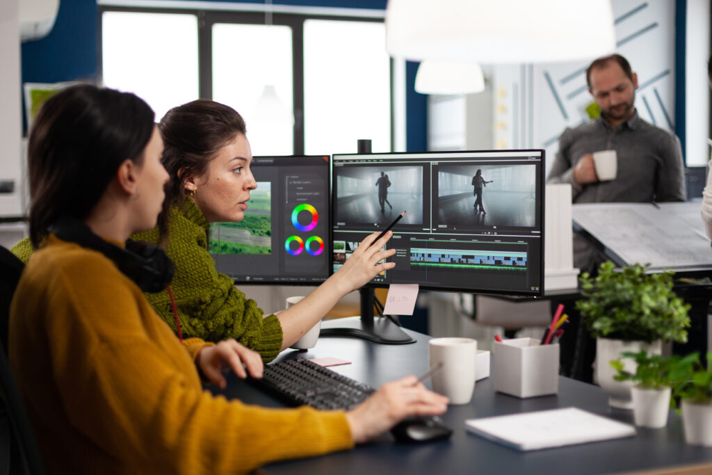 formation audiovisuelle du CEFPF à la direction de postproduction